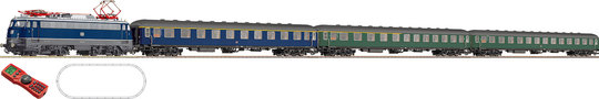 Digital starter set with E 10.3 electric locomotive and DB express train<br /><a href='images/pictures/Roco/41273.jpg' target='_blank'>Full size image</a>